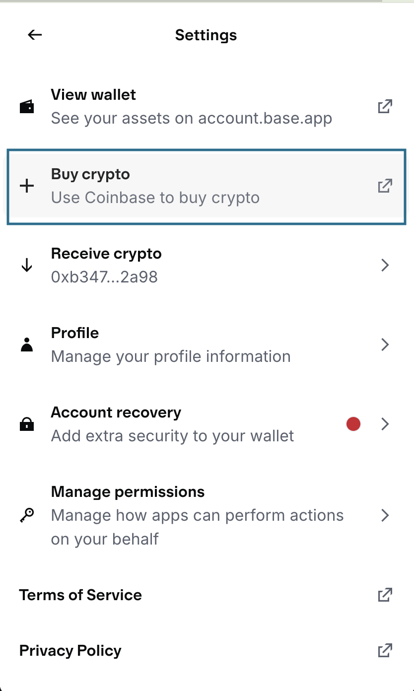 Buy crypto option