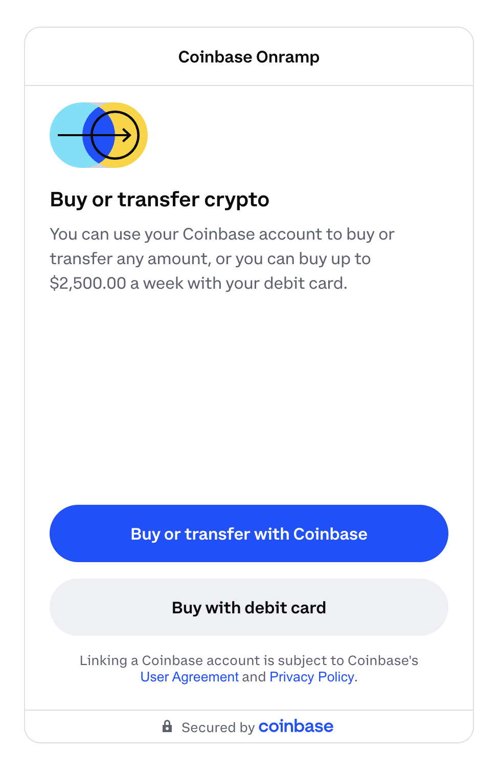Payment options