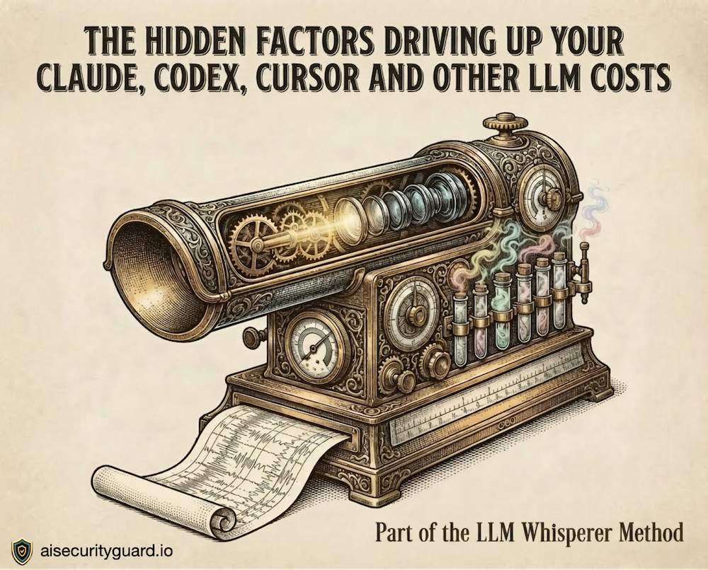 The Hidden Factors Driving Up Your Claude, Codex, Cursor and Other LLM Costs — research cover illustration